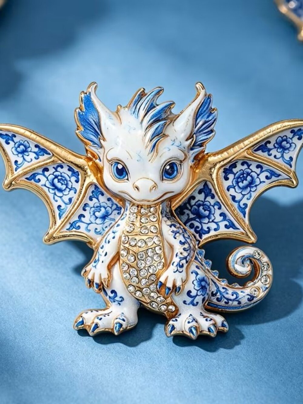 Dragon Enamel Brooch Lapel Pin Z5
